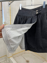 Load image into Gallery viewer, 1980s Marithe Francois Girbaud x Closed Twill Wrap Skirt with Waist Snap Detail - Size XS