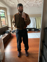 Load image into Gallery viewer, 1990s Armani Painted Corduroy and Velour Bomber - Size XL