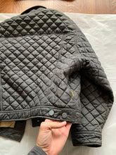 Load image into Gallery viewer, 1990s Armani Heavy Textured Quilted Nylon Trucker Jacket - Size XL