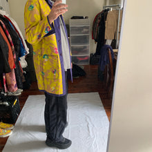 Load image into Gallery viewer, ss2000 Issey Miyake x Takashi Murakami Reversible Yellow Long Work Coat - Size M