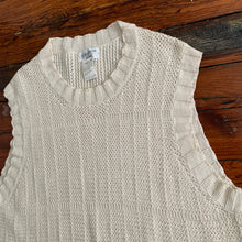 Load image into Gallery viewer, ss1996 Yohji Yamamoto Ivory Knitted Vest - Size M