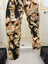 Load image into Gallery viewer, aw2010 Issey Miyake Articulated Nylon Lava Graphic Pant - Size L