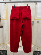 Load image into Gallery viewer, 1970s Issey Miyake Red Inside-Out Flap Pocket Trousers - Size S