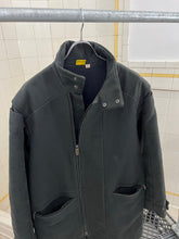 Load image into Gallery viewer, 2000s Mandarina Duck Shoulder &amp; Pocket Slit Padded Long Coat - Size M