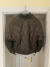 Load image into Gallery viewer, aw1992 Issey Miyake Forest Green Articulated Paneled Cropped Nylon Bomber - Size L