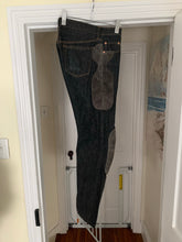 Load image into Gallery viewer, 2000s CDGH Leather Patch Paneled Work Denim - Size M