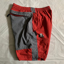 Load image into Gallery viewer, 2010s Cav Empt Red Paneled Technical Shorts - Size L