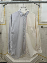 Load image into Gallery viewer, 2000s Comme des Garcons Homme Reconstructed Two Part Poplin Shirt - Size M