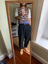 Load image into Gallery viewer, ss2018 CDGH+ Reversible Leopard Print Vest - Size M