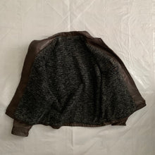 Load image into Gallery viewer, 1980s CDGH Brown Paneled Leather Work Jacket - Size OS
