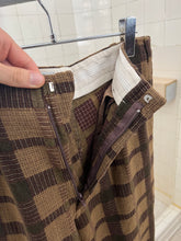 Load image into Gallery viewer, 1980s Armani Earth Toned Plaid Trousers - Size M