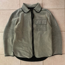 Load image into Gallery viewer, 1990s Griffin Snow Grey Micro-Fleece Jacket with Articulate Sleeves - Size L