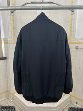 Load image into Gallery viewer, 1980s Marithe Francois Girbaud x Closed Black Waist Cinch Bomber - Size L