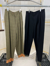Load image into Gallery viewer, aw1993 Comme des Garcons Homme Plus Loose Pajama Trousers with Bleach Dipped Hems - Size L
