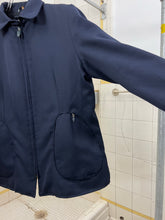 Load image into Gallery viewer, Last 1990s Mandarina Duck Blue Egg Cell Tailored Blouson - Size S