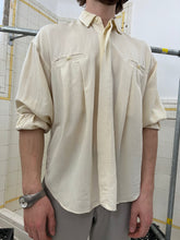 Load image into Gallery viewer, 1980s Marithe Francois Girbaud x Closed Pleated Front Pocket Shirt - Size S