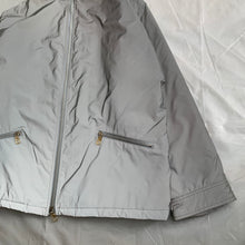 Load image into Gallery viewer, 2000s Armani Futuristic Reflective Glass Jacket with Modular Hood - Size XL