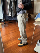 Load image into Gallery viewer, 2000s Armani Military Pants with Front Thigh Cargo Pocket Hem Slit Detailing - Size L