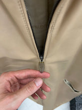 Load image into Gallery viewer, 2000s Mandarina Duck Contemporary Long Leather Padded Jacket with Faux Fur Collar - Size S