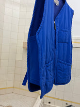 Load image into Gallery viewer, 1990s Armani Blue Quilted Vest - Size L