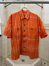 Load image into Gallery viewer, ss1996 Issey Miyake Men Orange Dyed Shirt - Size L