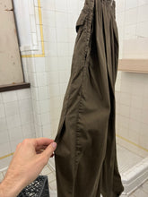 Load image into Gallery viewer, 1980s Marithe Francois Girbaud x Closed Gather Pleated Wrap Cotton Pants - Size L