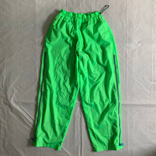 Load image into Gallery viewer, aw2000 Issey Miyake Electric Green Trackpants - Size L