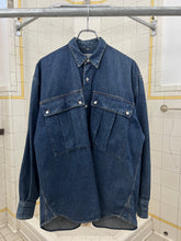 Load image into Gallery viewer, 1980s Katharine Hamnett Denim Cargo Pocket Shirt - Size L