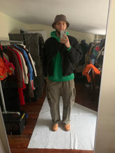 Load image into Gallery viewer, 1980s Issey Miyake Dual Backzip Heavy Cotton Bomber Jacket with Asymmetric Closure - Size XL