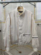 Load image into Gallery viewer, 1980s Armani Crinkled Nylon Jacket with Faux Layered Closure - Size L