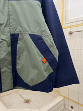 Load image into Gallery viewer, 1990s Mickey Brazil Colorblock Rain Jacket - Size L
