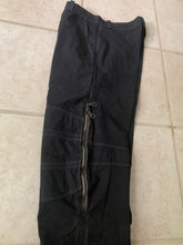 Load image into Gallery viewer, 2000s Griffin Military Moto Pants with Side Knee Zippers - Size S
