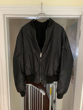 Load image into Gallery viewer, ss1993 Yohji Yamamoto Reversible Nylon &amp; Wool Cropped Bomber Jacket - Size OS