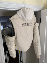 Load image into Gallery viewer, 1990s Armani Modular designs Hunting Jacket with Removable Hood and Quilted Sleeves - Size XL