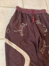 Load image into Gallery viewer, aw2019 Bernhard Willhelm Embroidered Maroon Track Pants - Size M