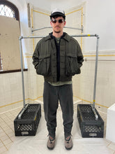 Load image into Gallery viewer, 1980s Katharine Hamnett Padded Silk Military Cargo Bomber - Size OS