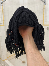 Load image into Gallery viewer, 2000s Issey Miyake Beaded and Braided Wool Knit Hat - Size OS