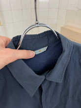 Load image into Gallery viewer, Late 1990s Mandarina Duck Navy 'Fiberduck' Workshirt with Hidden Chest Pocket - Size M