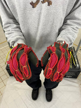 Load image into Gallery viewer, Seeing Red Green Dyed Carnage Gloves 0.2 - Size OS