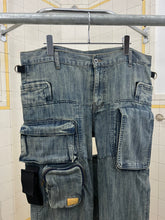 Load image into Gallery viewer, ss2005 Junya Watanabe x Porter Denim Cargo Pants - Size L