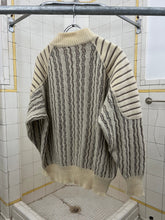 Load image into Gallery viewer, 1980s Marithe Francois Girbaud x Maillaparty Multi-Gauge Pattern Sweater - Size M