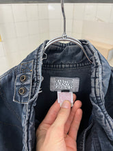 Load image into Gallery viewer, 1980s Marithe Francois Girbaud Dark Denim Double Closure Jacket - Size M
