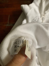 Load image into Gallery viewer, 2001 Bernhard Willhelm Lung Embroidered White Hoodie - Size M