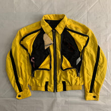 Load image into Gallery viewer, ss1993 Issey Miyake Yellow Nylon Tactical Zipper Blouson - Size L