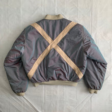 Load image into Gallery viewer, 1990s Armani Iridescent Oversized Bomber Jacket - Size OS