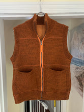 Load image into Gallery viewer, aw2000 Issey Miyake Orange Reversible Vest - Size M