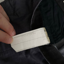 Load image into Gallery viewer, 1990s Armani Indigo Cotton Poly Blend Flare Trousers - Size M