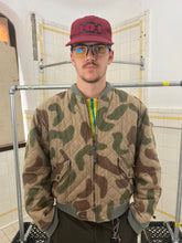 Load image into Gallery viewer, 1990s Armani Quilted Duck Camo Bomber - Size L