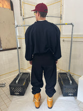 Load image into Gallery viewer, 1990s Katharine Hamnett Wide Bomber with Articulated Ribbed Cuffs in Navy - Size L