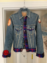 Load image into Gallery viewer, 2000s Yohji Yamamoto x Spotted Horse Patchwork &amp; Reconstructed Denim Jacket - Size M